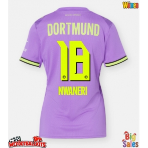 Borussia Dortmund Ethan Nwaneri #18 Replica Third Stadium Shirt for Women 2026-27 Short Sleeve